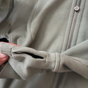 OTTO woman’s Sage Green Zip-Up Sweater